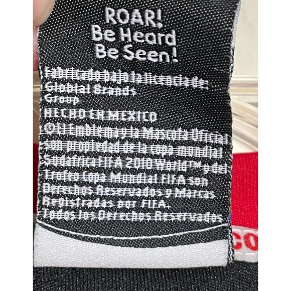 2010 Official Fifa South Africa World Cup Team Mexico Soccer Jersey Patch Mens - Picture 8 of 9